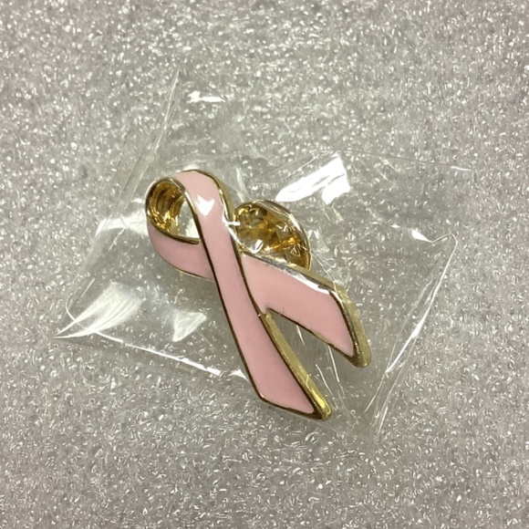 $3 Bundled * Pink Gold Breast Cancer Pin * NEW - Picture 5 of 7